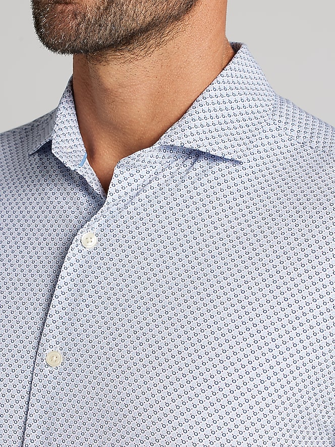 Awearness Kenneth Cole CHILLFLEX Modern Fit 4-Way Stretch Button Up Shirt