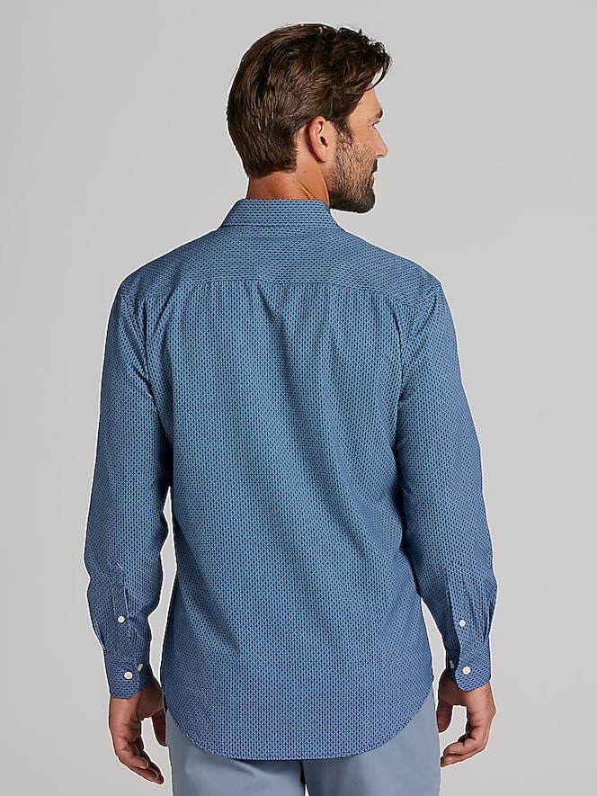 Awearness Kenneth Cole CHILLFLEX Modern Fit 4-Way Stretch Button Up Shirt