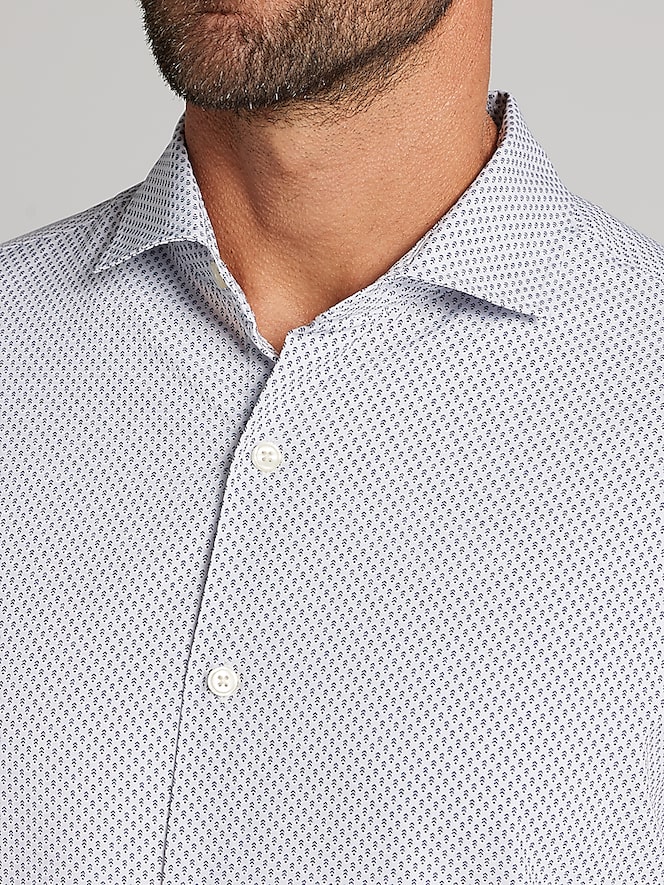 Awearness Kenneth Cole CHILLFLEX Modern Fit 4-Way Stretch Button Up Shirt