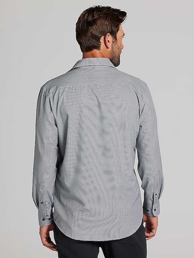 Awearness Kenneth Cole CHILLFLEX Modern Fit 4-Way Stretch Button Up Shirt