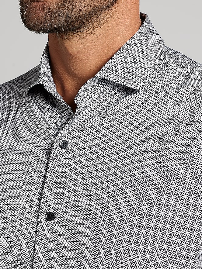 Awearness Kenneth Cole CHILLFLEX Modern Fit 4-Way Stretch Button Up Shirt