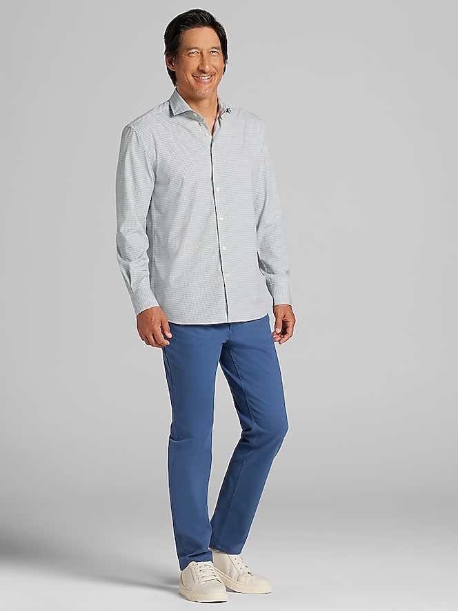 Awearness Kenneth Cole CHILLFLEX Modern Fit 4-Way Stretch Button Up Shirt