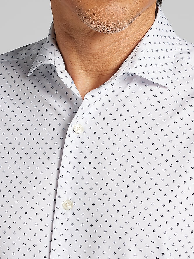 Awearness Kenneth Cole CHILLFLEX Modern Fit 4-Way Stretch Button Up Shirt