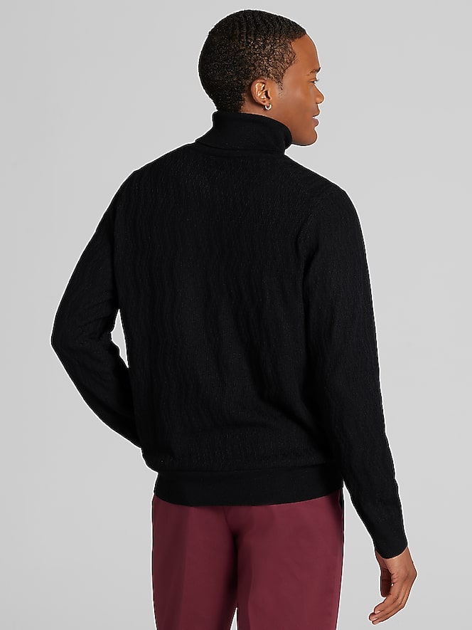 Awearness Kenneth Cole Textured Turtleneck