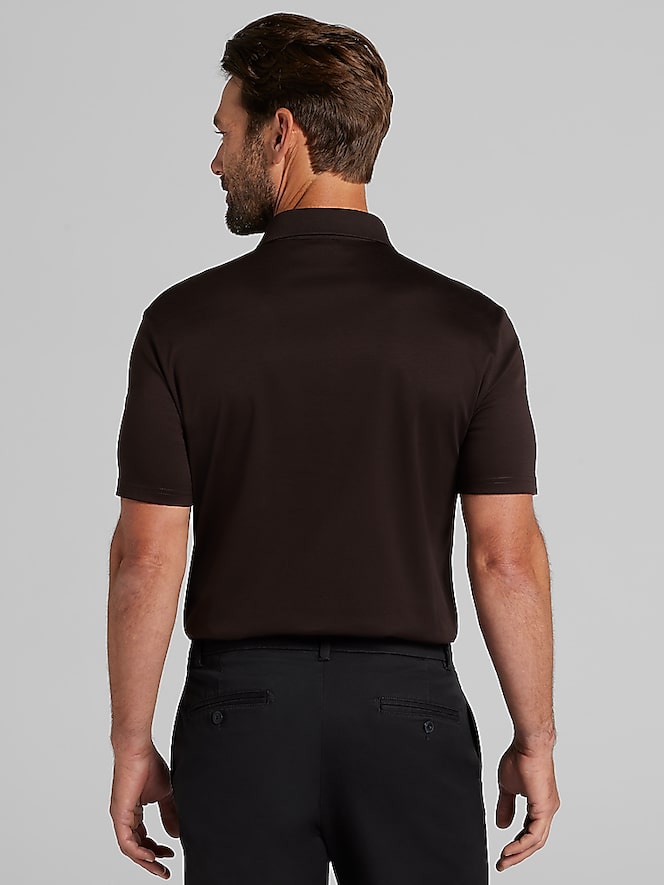 Joseph Abboud Modern Fit Luxe Cotton Polo