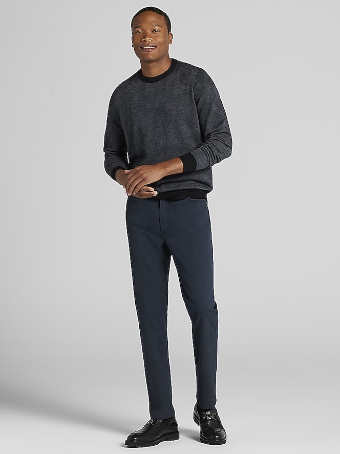 Awearness Kenneth Cole Camo Crewneck Sweater