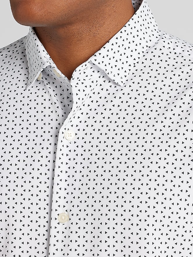 Awearness Kenneth Cole CHILLFLEX Slim Fit 4-way Stretch Button Up Shirt