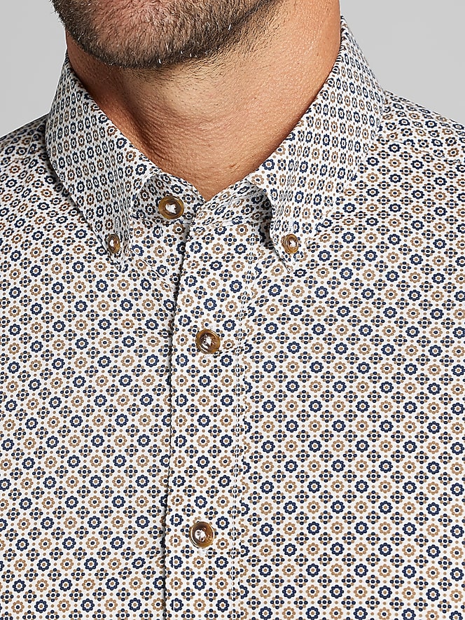 Paisley &Amp; Gray Slim Fit Button Up Shirt