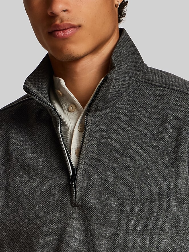 Weatherproof Vintage Pebble Fleece Quarter-Zip Pullover