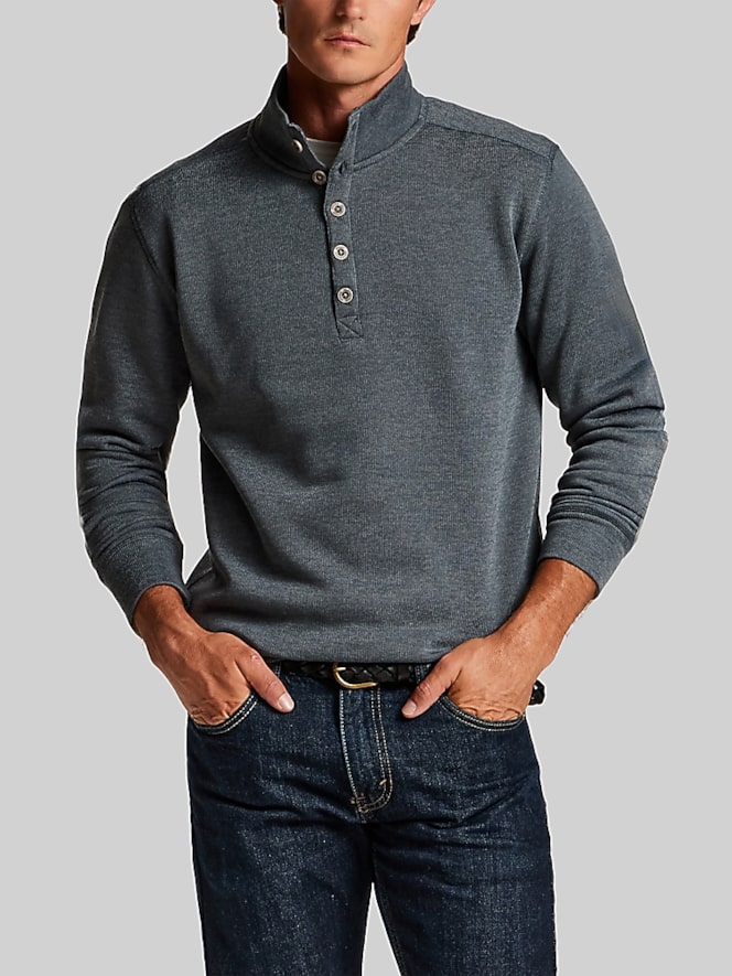 Weatherproof Vintage Sweaterfleece Quarter-Button Pullover