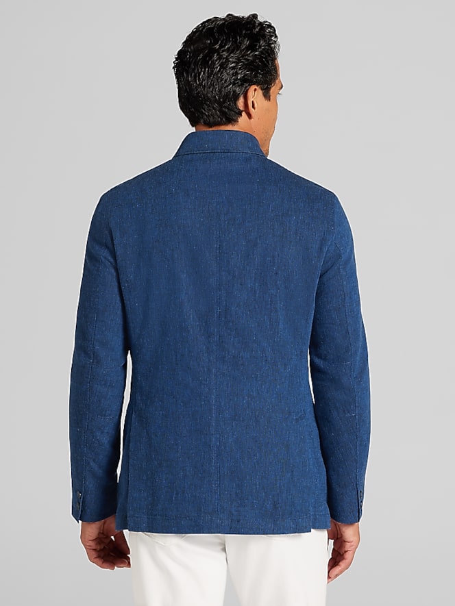 Joseph Abboud Lightweight Linen Shirt Jacket