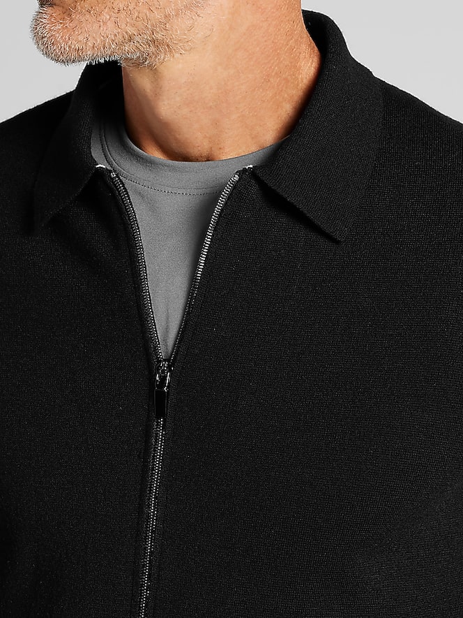Awearness Kenneth Cole Full Zip Sweater