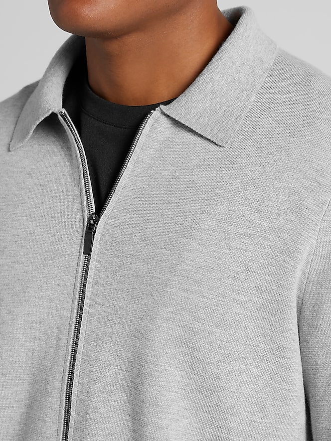 Awearness Kenneth Cole Full Zip Sweater