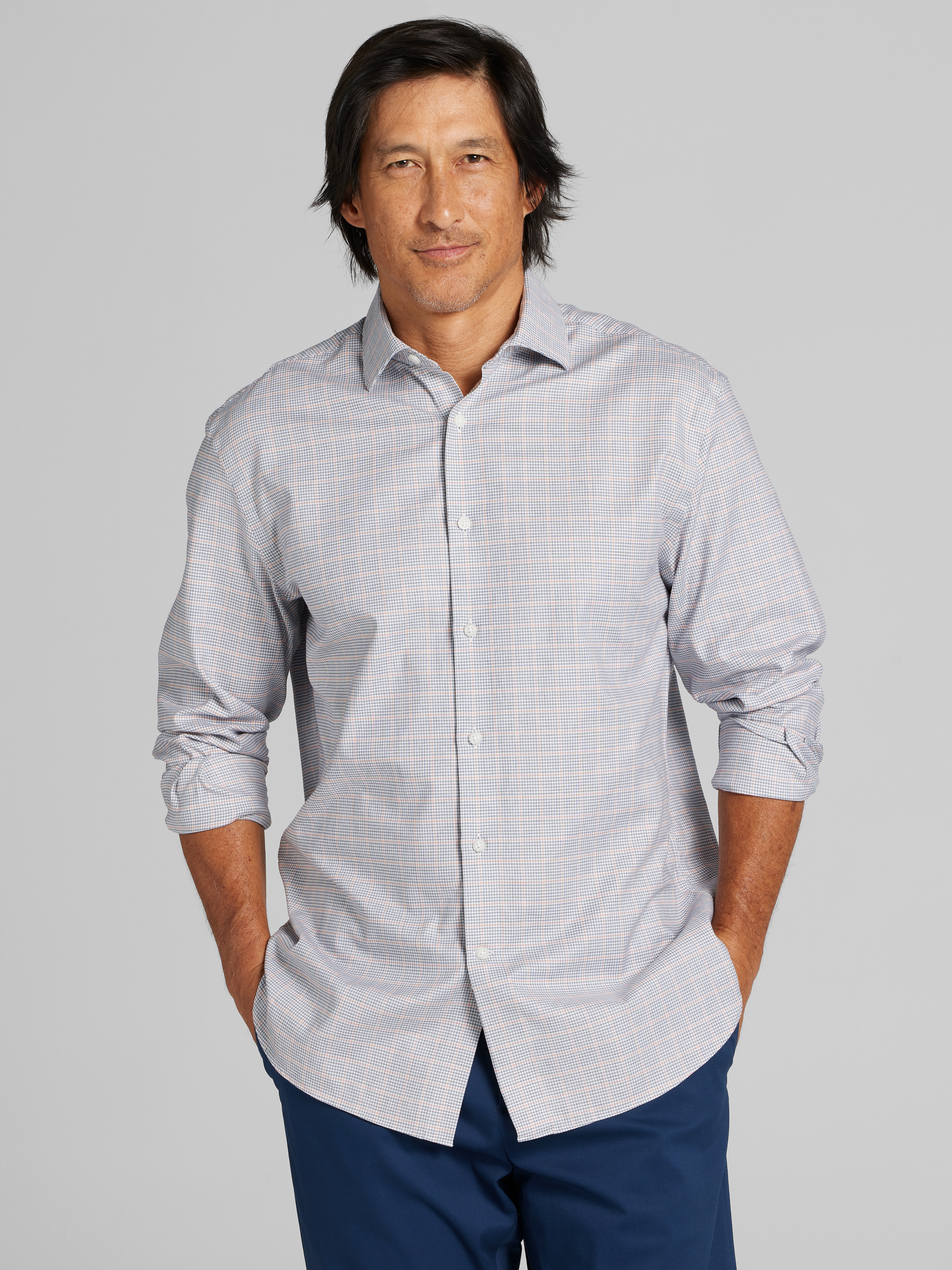 Classic Fit Button Up Shirt