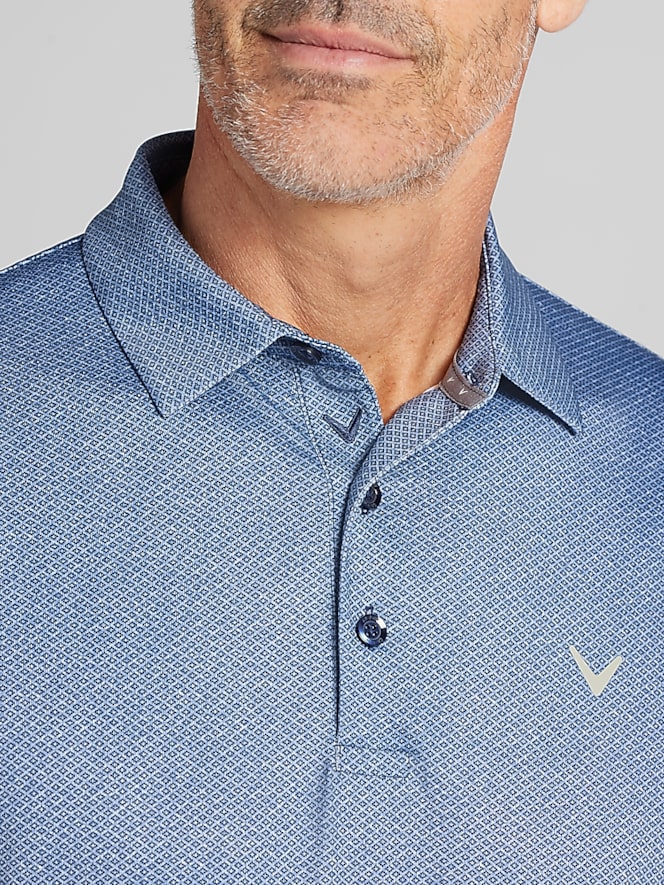 Callaway Regular Fit Geo Golf Polo