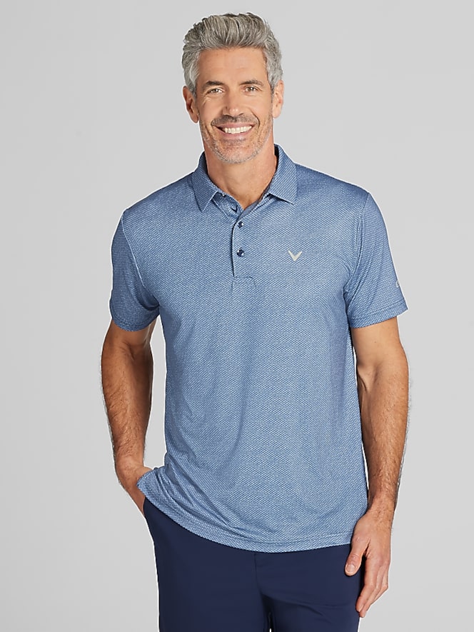 Callaway Regular Fit Geo Golf Polo