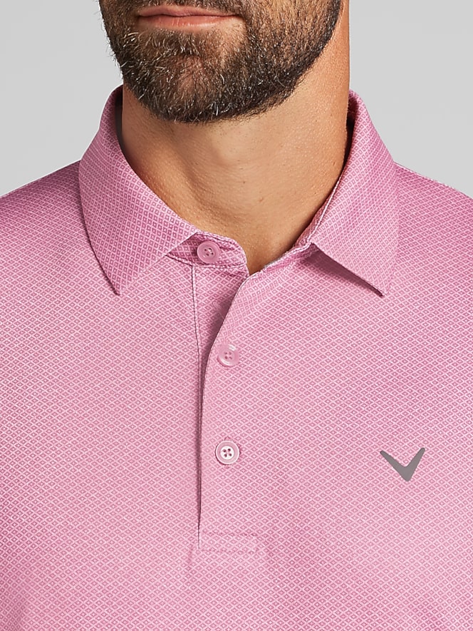 Callaway Regular Fit Geo Golf Polo