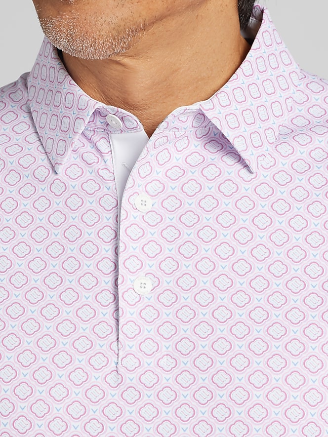 Callaway Regular Fit Geo Golf Polo