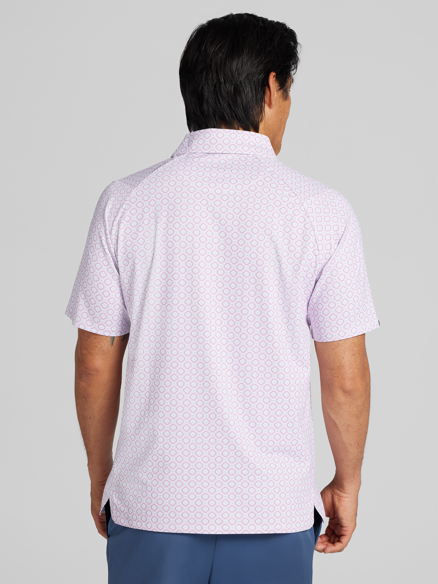 Regular Fit Geo Golf Polo