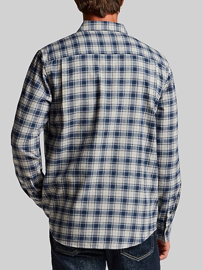 Weatherproof Vintage Regular Fit Brushed Flannel Button Up Shirt