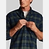 Weatherproof Vintage Regular Fit Brushed Holiday Flannel Shirt