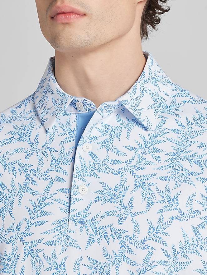 Callaway Regular Fit Chevron Golf Polo