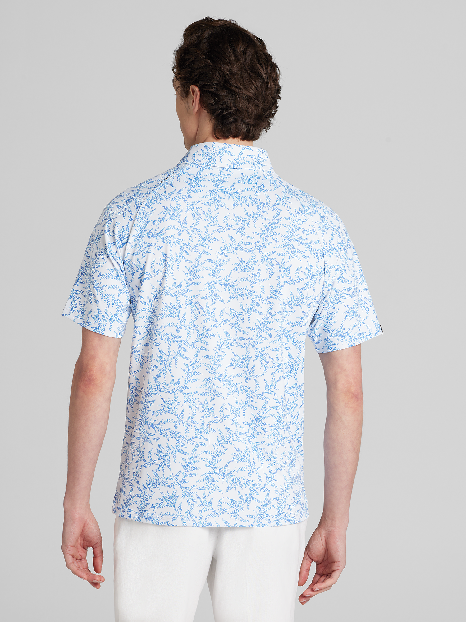 Regular Fit Floral Golf Polo