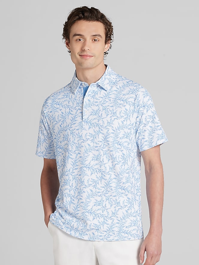 Callaway Regular Fit Chevron Golf Polo