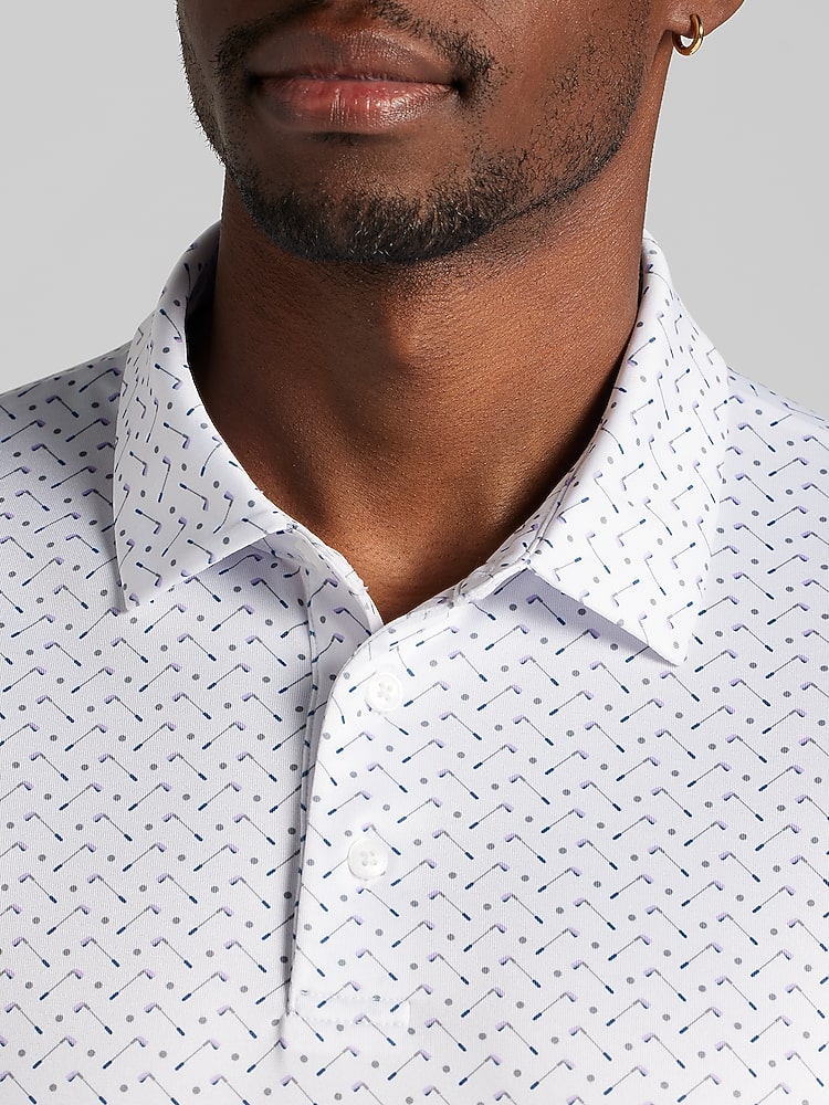 jack nicklaus dress shirts Jack Nicklaus Black Label by Perry Ellis Mini Plaid Button Down Shirts XL / Marina