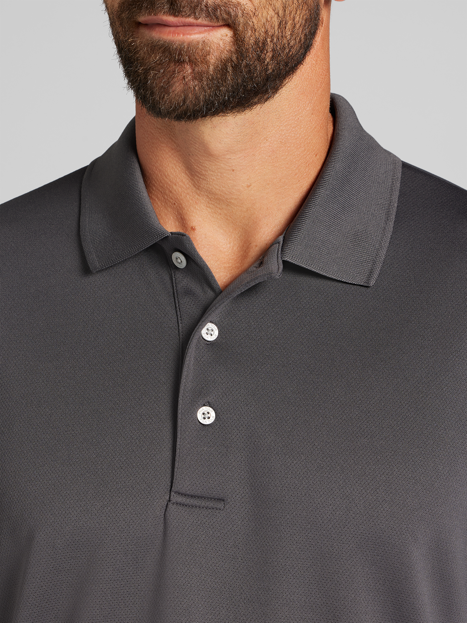 Regular Fit Airflux Mesh Golf Polo
