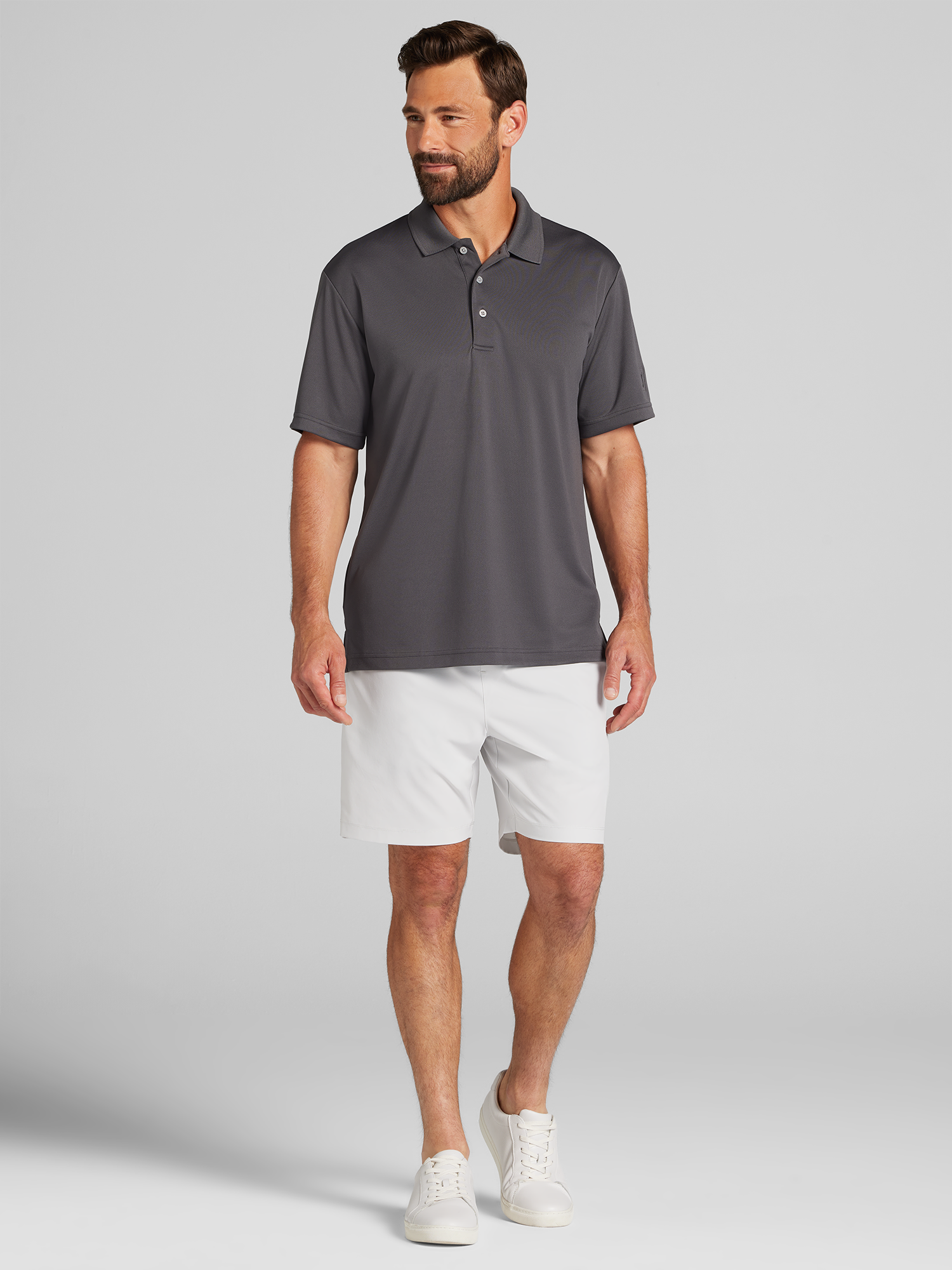 Regular Fit Airflux Mesh Golf Polo