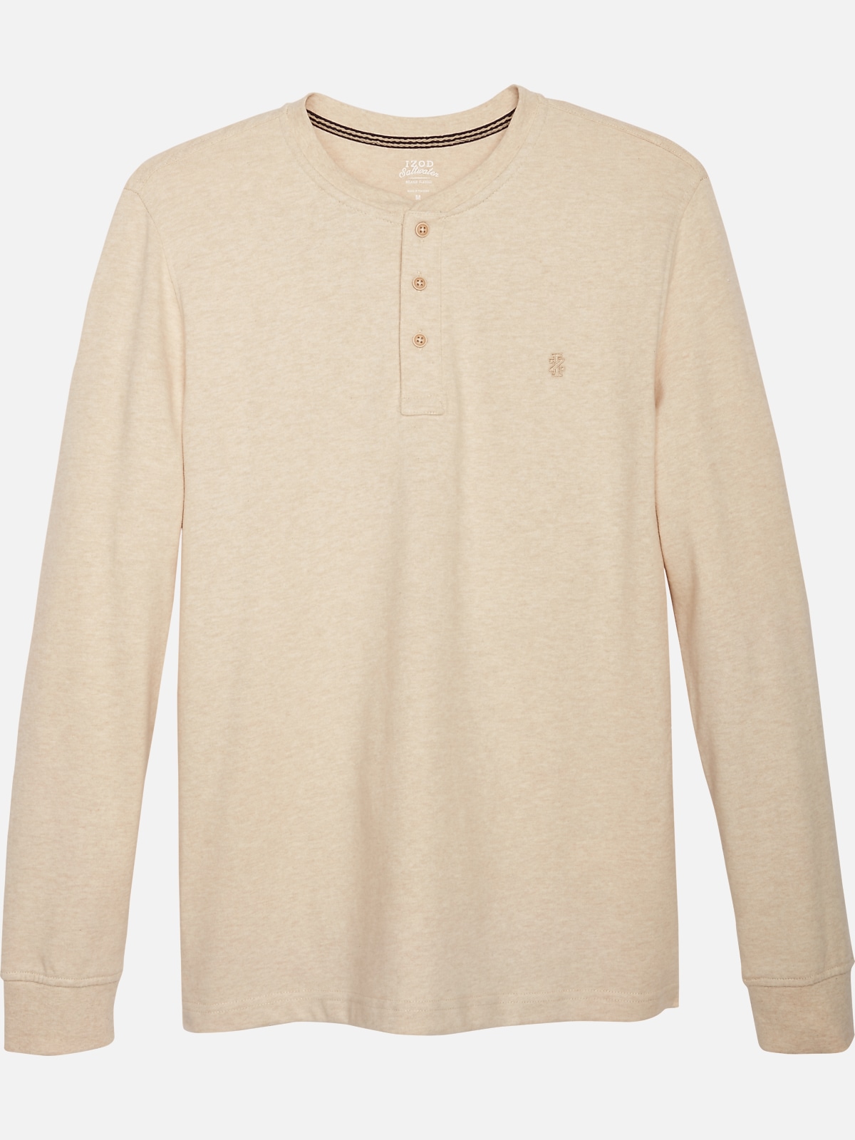 Izod Classic Fit Saltwater Henley | All Clearance $39.99| Men's Wearhouse