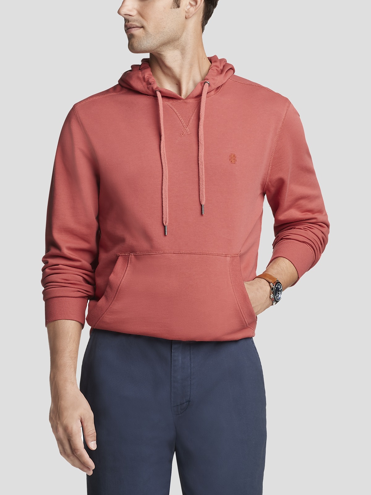 Izod Classic Fit Saltwater French Terry Hoodie All Sale Men s