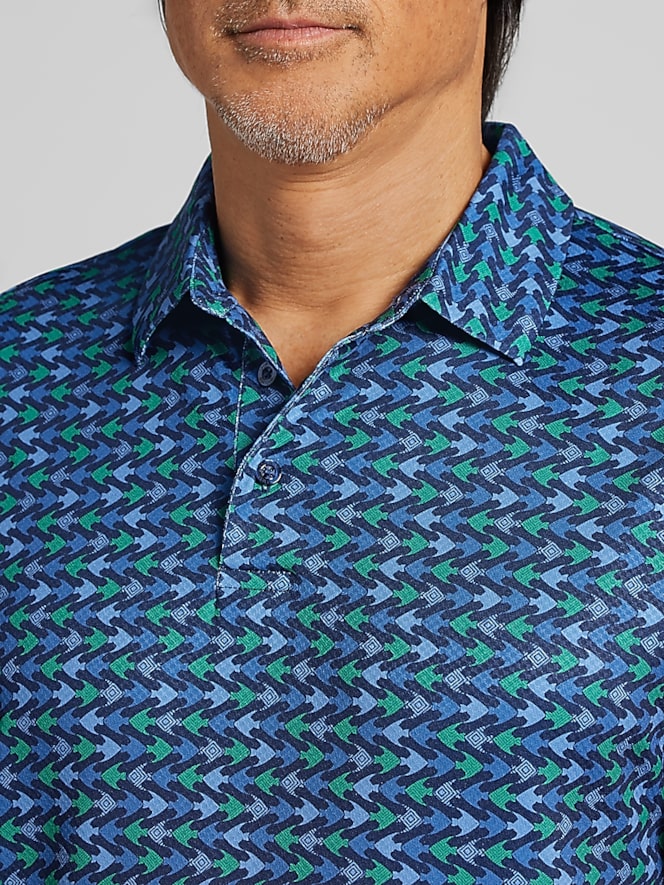 PGA Tour Airflux Mesh Golf Polo