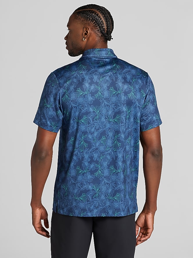 PGA Tour Regular Fit AirFlux Mesh Golf Polo