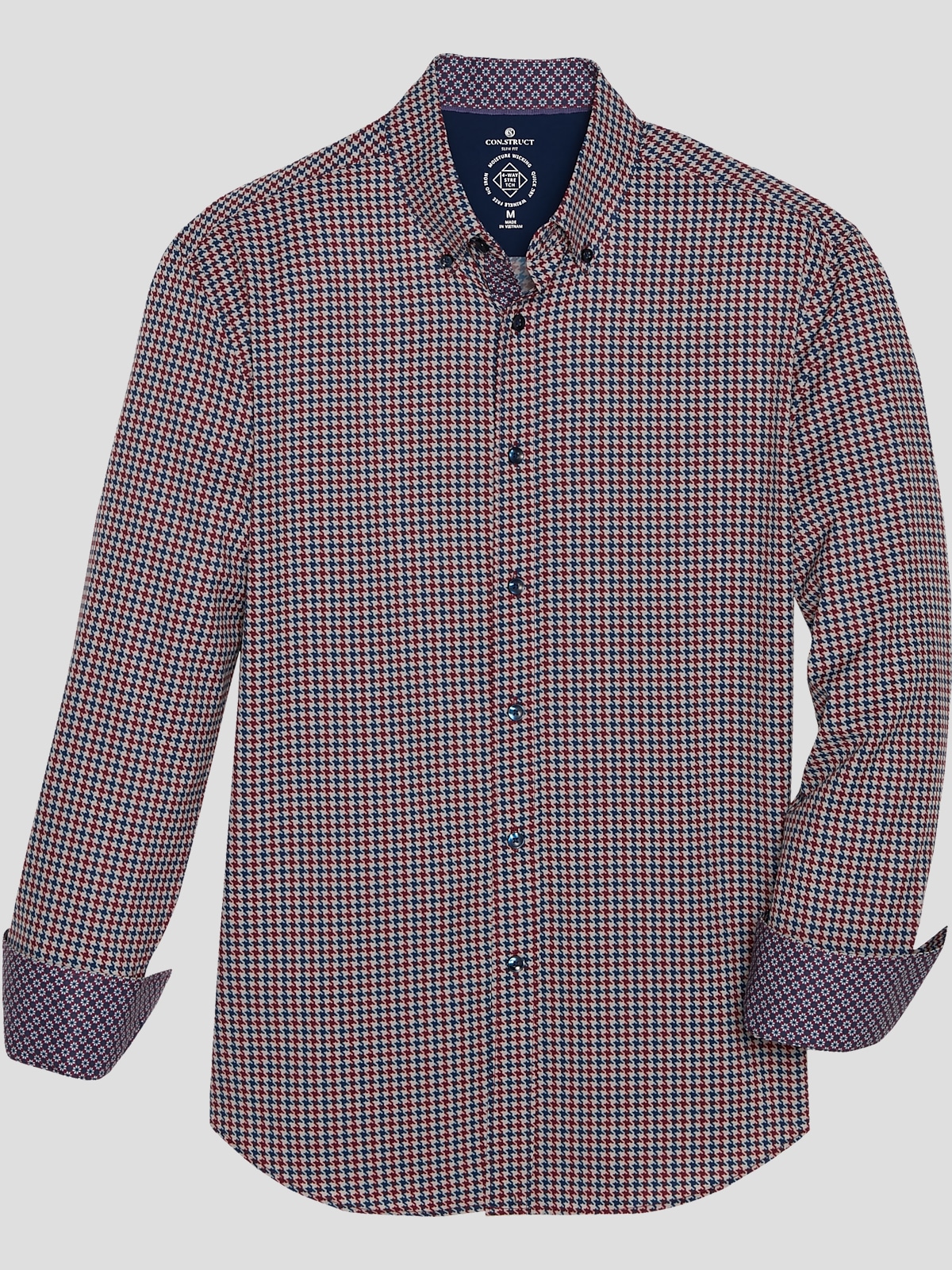 Con.Struct Golf Slim Fit Short Sleeve Shirt All Sale Men s Wearhouse