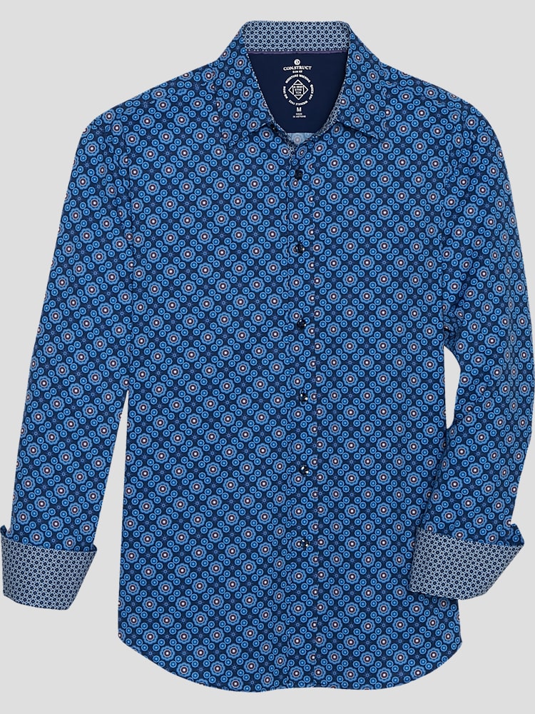 Men's wearhouse short best sale sleeve dress shirts