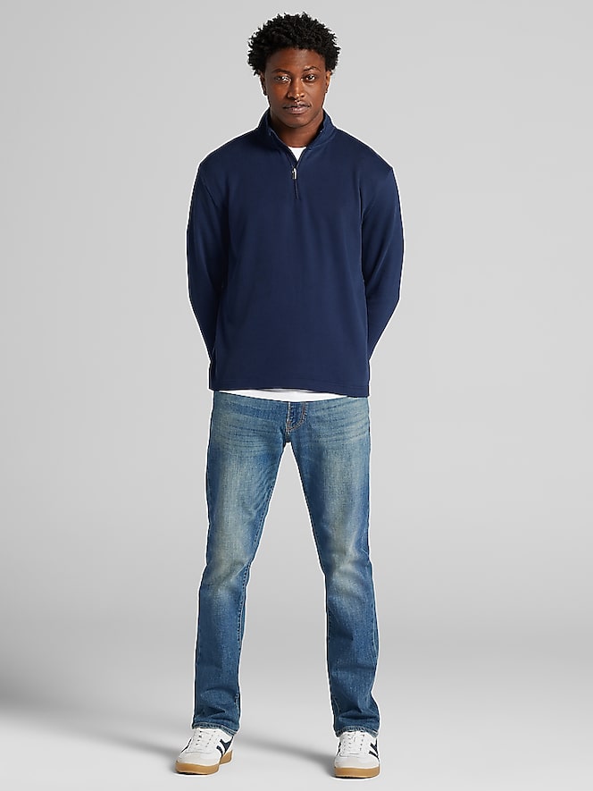 Joseph Abboud Modern Fit 1/4-Zip Sweater