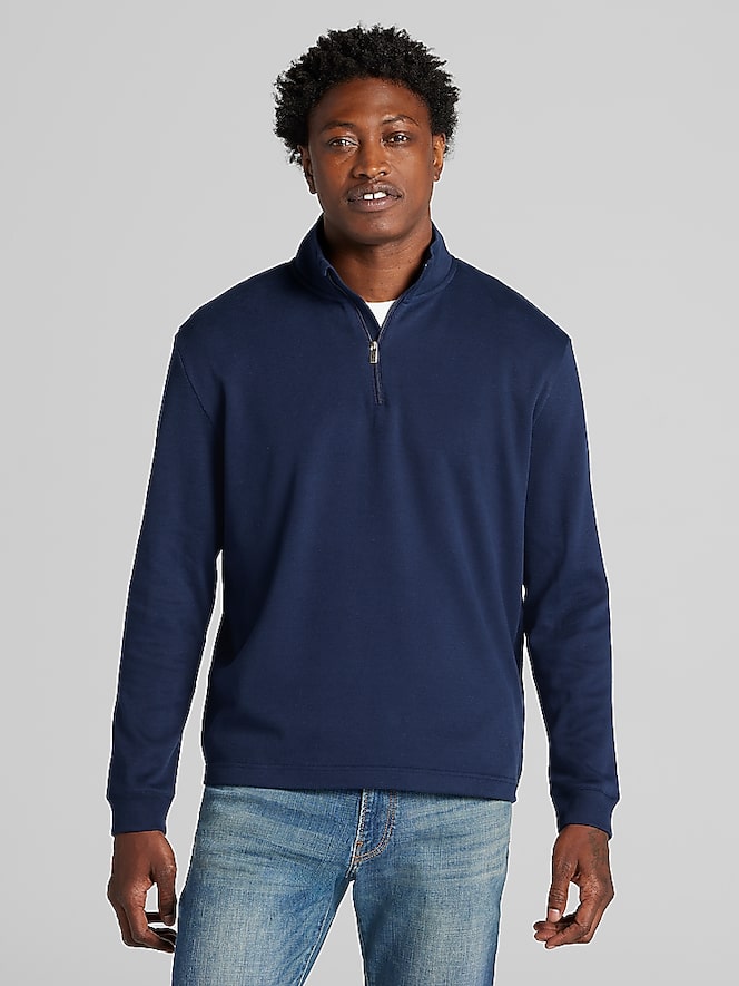 Joseph Abboud Modern Fit 1/4-Zip Sweater