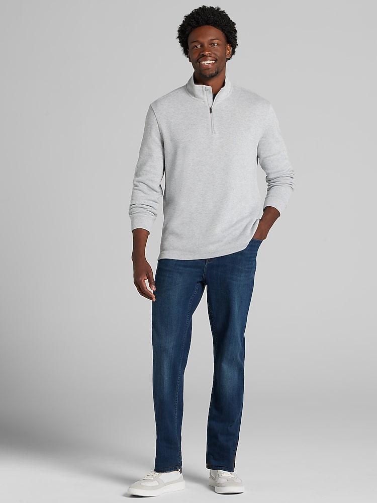 Modern Fit Quarter Zip Pullover