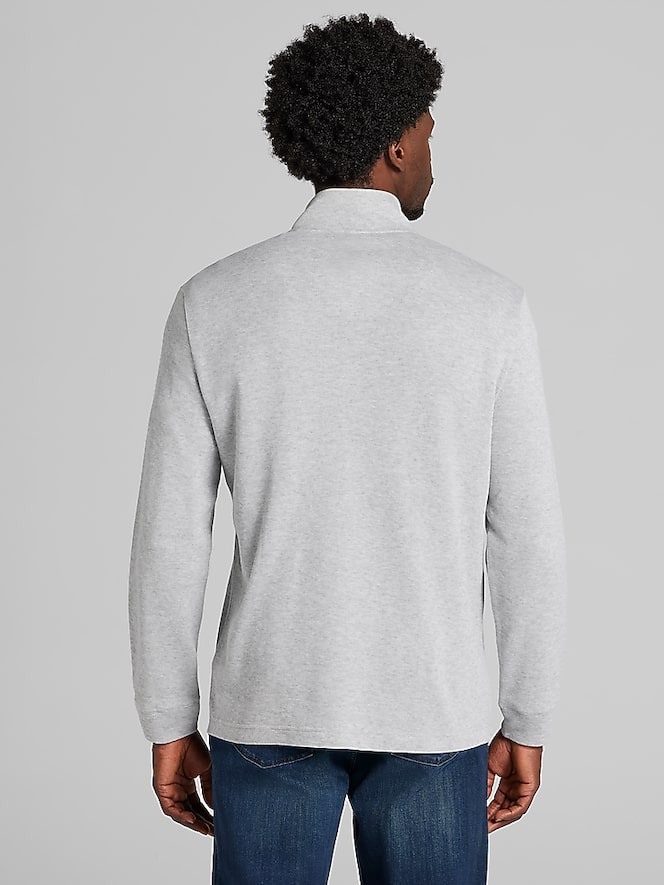 Joseph Abboud Modern Fit Quarter Zip Pullover