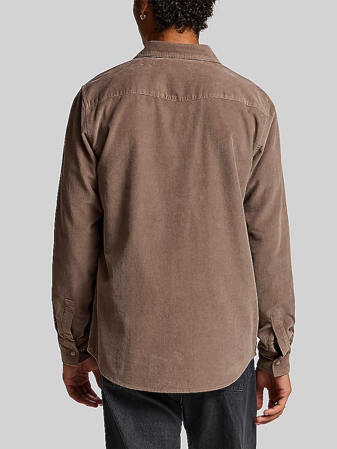 Weatherproof Vintage Regular Fit Western Corduroy Shirt, Mountain Trail - Image 4 of 5