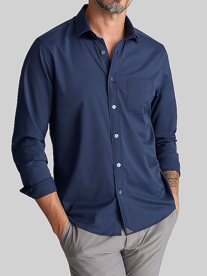 Untuckit Gironde Wrinkle-Free Performance Button-Up Shirt