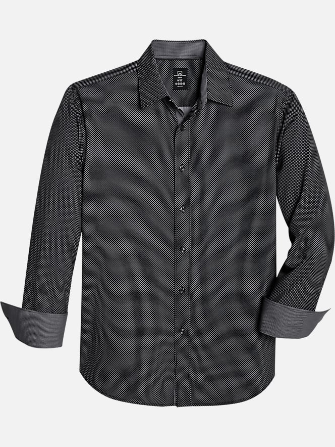 Michael Strahan Performance 4 Way Stretch Slim Fit Sport Shirt All Sale Mens Wearhouse 