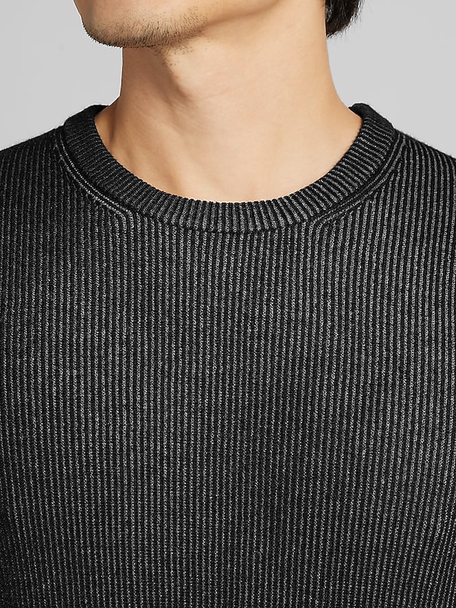 Awearness Kenneth Cole Ribbed Crewneck Sweater