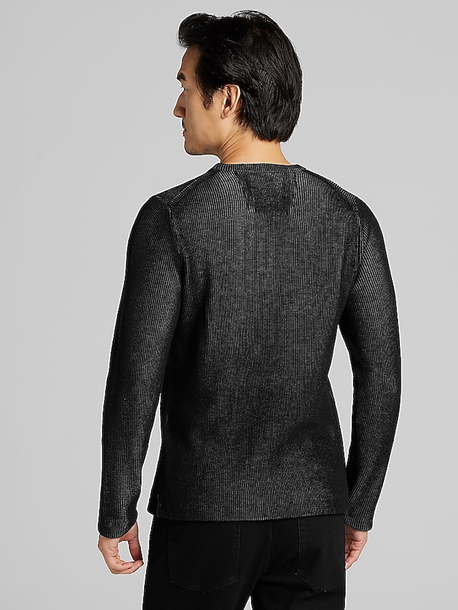 Awearness Kenneth Cole Ribbed Crewneck Sweater