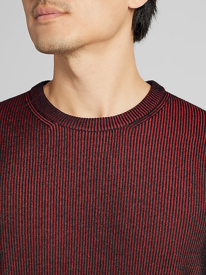 Awearness Kenneth Cole Ribbed Crewneck Sweater