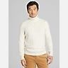 Joseph Abboud Modern Fit Cable Knit Turtleneck Sweater