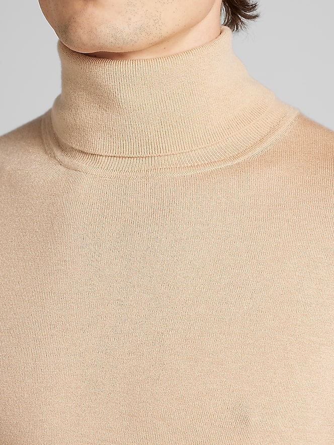 Paisley &Amp; Gray Slim Fit Turtleneck Sweater