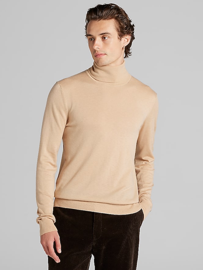 Paisley &Amp; Gray Slim Fit Turtleneck Sweater